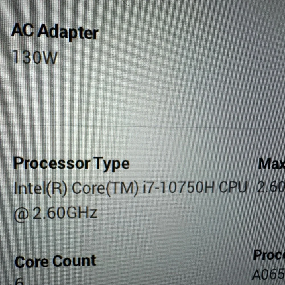 Dell XPS 17 9700 2TB SSD 64GB RAM Nvidia GeForce GTX 1650 TI
